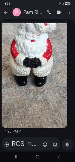 Collectable Ssnta, Ceramic Santa Clasic !