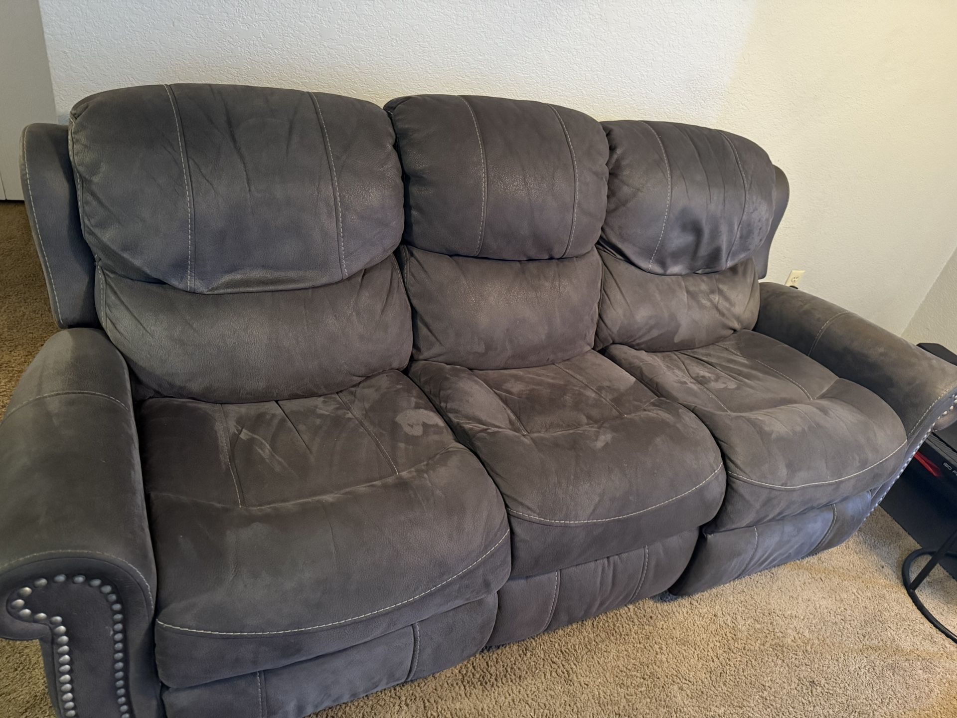 Couch For Sale, Two Seat Recline 