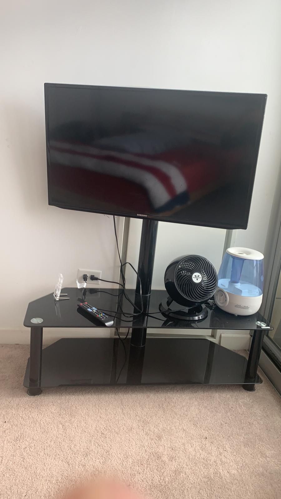 Samsung 43inch smart TV with stand