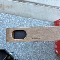 Samsung - Ultra Slim Soundbar Customizable Bezel- Teak Model: VG-SCFBS8TK