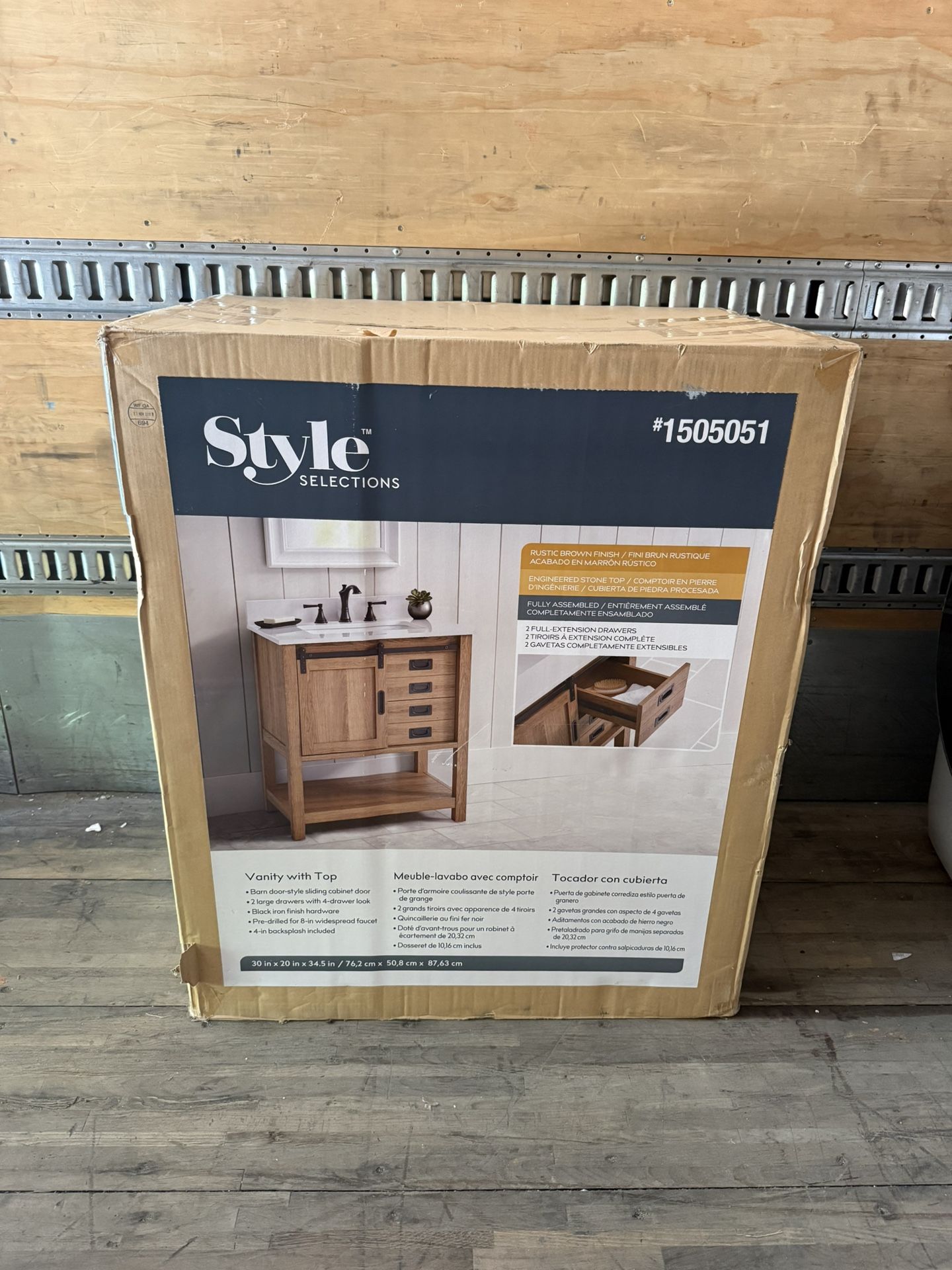 30” Bathroom Vanity 