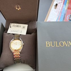 Bulova Ladies Japanese Watch, Almost New