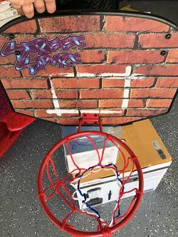 Basketball hoop (over the door)