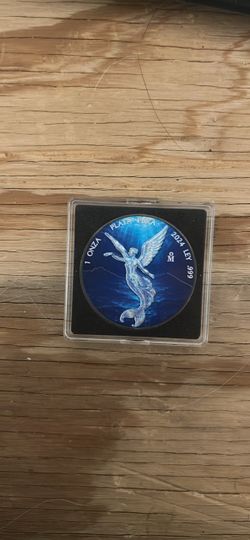 1oz silver Libertad colorized