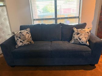 Blue Sofa 2 seater