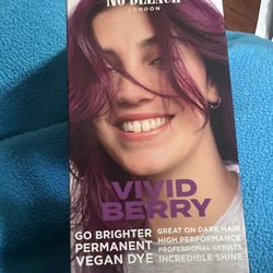 No Bleach London Hair Dye  In Vivid Berry 
