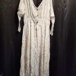 White Dress Size Medium 