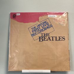The Historic First Live Recordings The Beatles Original Vintage Vinyl Record