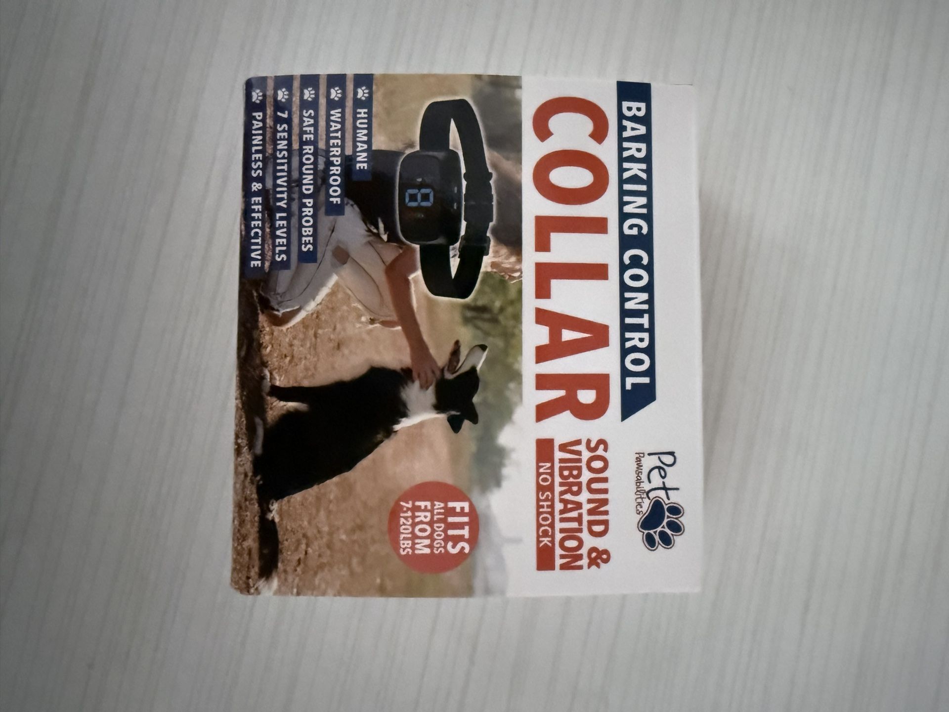 NEW Anti-Bark Collar (No Shock) - Sound & Vibration Only - Sealed