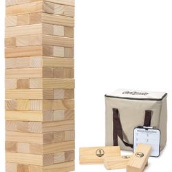Go Sports Large Tumbling Tower Yard Game