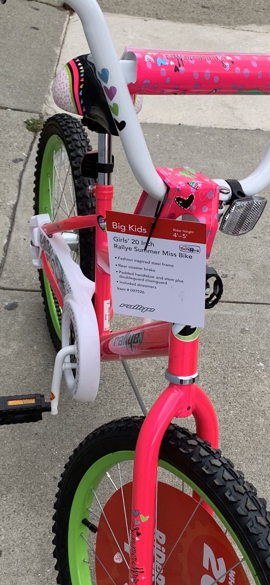 Rallye Big Kid rider 20”