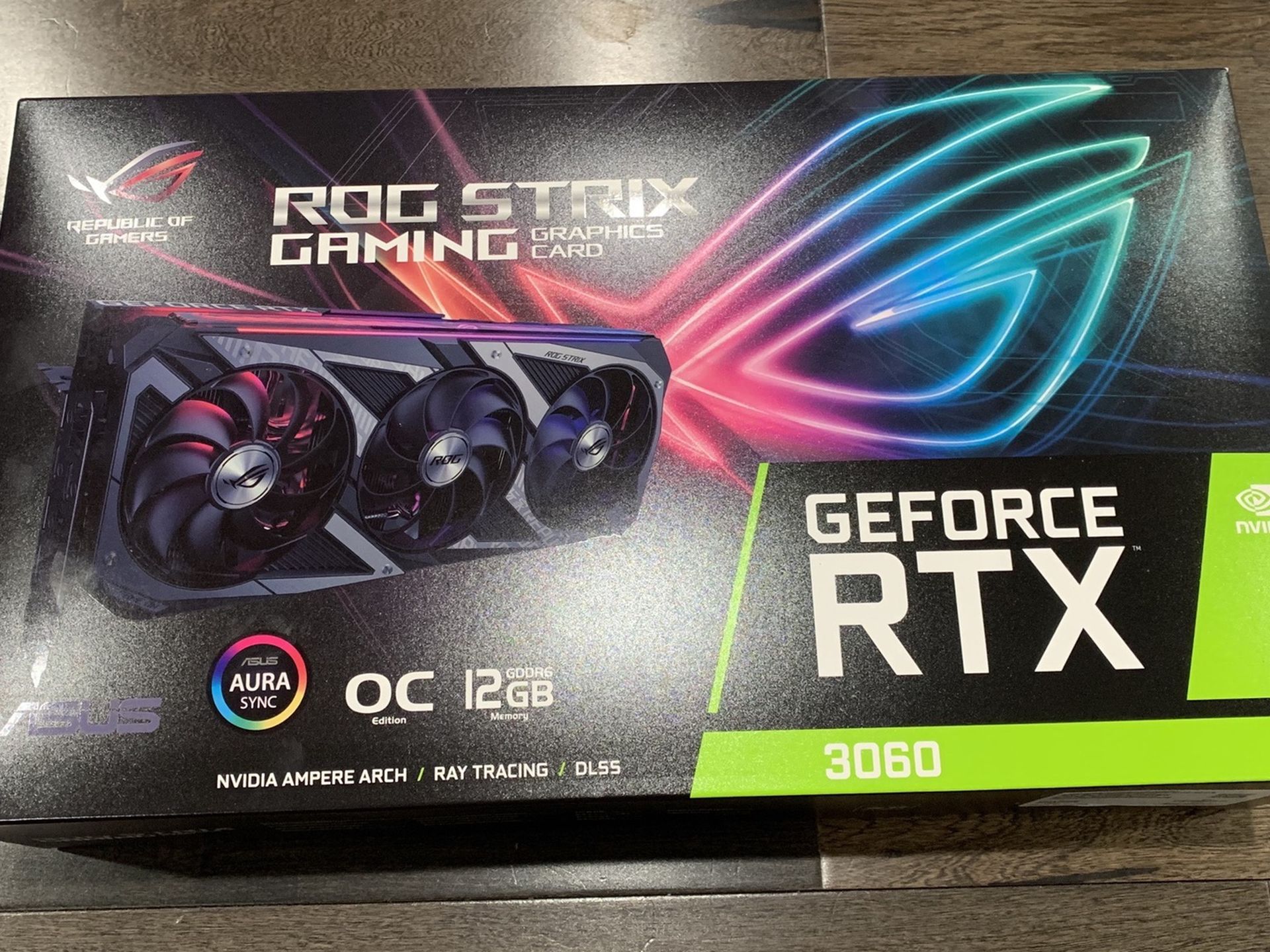 Brand New - ASUS ROG Strix GeForce RTX 3060 - Sold Out