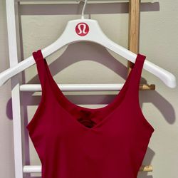 lululemon Align Tank Top Size 10 Raspberry Coulis