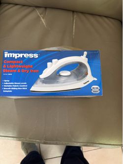 Brand New Never Opened  Impress Steam & Dry Iron