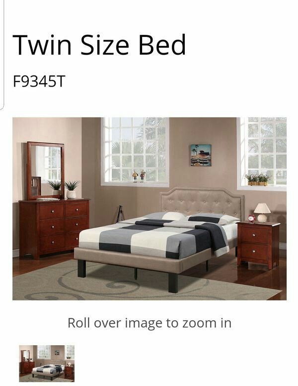 BRAND NEW TWIN BED AVAILABLE IN FULL ADD DRESSER NIGHTSTAND AND ADD MATTRESS AVAILABLE ALL NEW