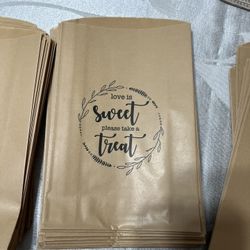93 Dessert To-go Bags For Wedding