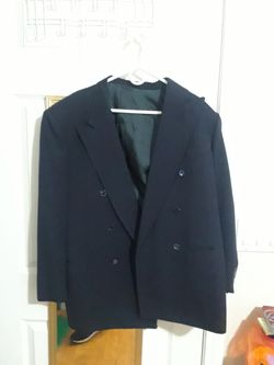Bijan Blue coat