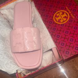 tory burch slides petunia