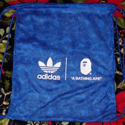 Adidas x Bape Blue Bag