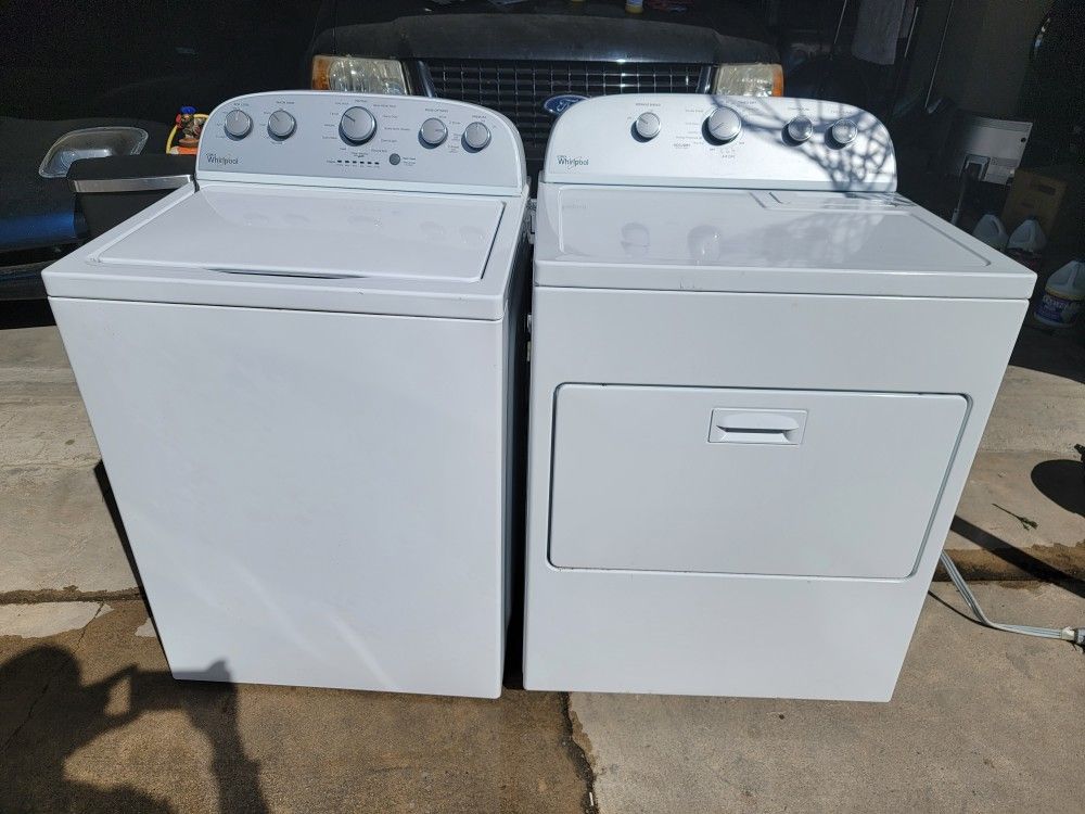 Whirlpool Electric Washer And Dryer Set
