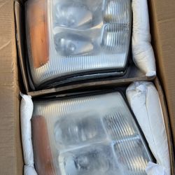 2002 Cadillac Escalade Ext Headlights 
