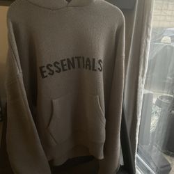 Essentials Knit hoodie