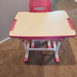 Kids Adjustable Height Desk