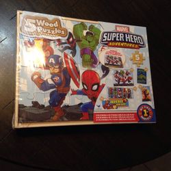 My First Marvels Wood Puzzle