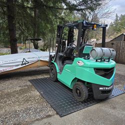 Heavy duty half inch ground protection mats can withstand 10,000 plus pounds