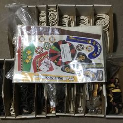 Pinball Machine Parts, Rubber Rings, Sticker Set, #67 Bulbs, Misc.