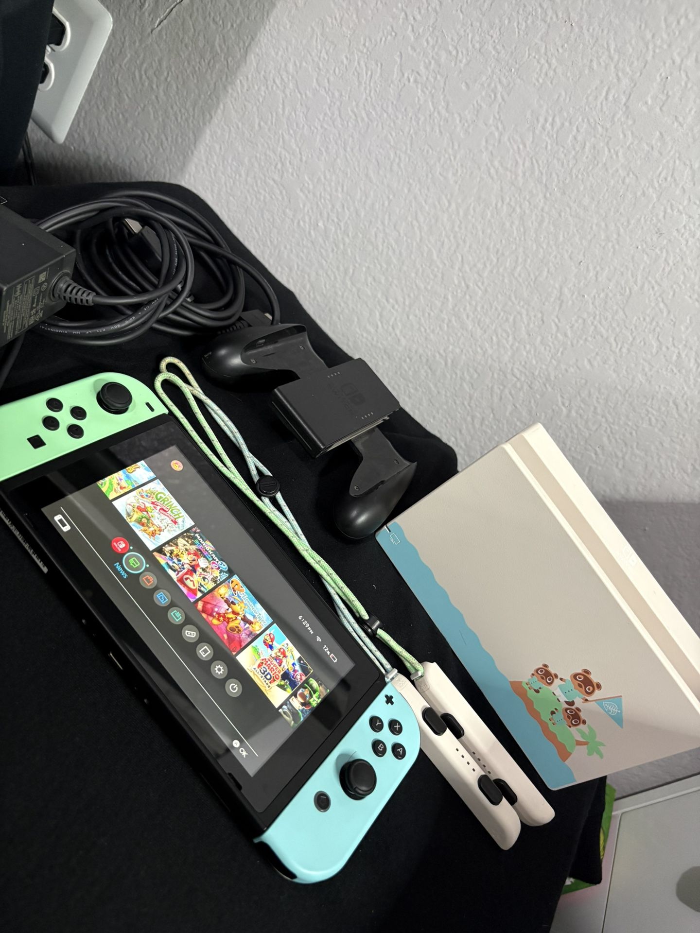 Nintendo Switch Animal Crossing Themed