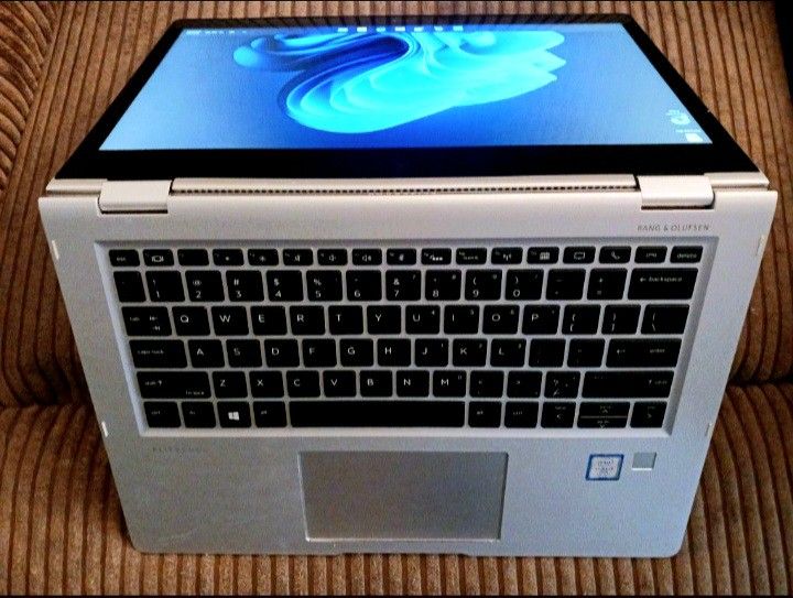X360 HP EliteBook Touchscreen 2 in 1 Laptop/Tablet Intel Core i5 CPU 16 GB RAM 512 GB SSD Webcam 1080P FHD LCD USB C Thunderbolt Port Windows 11 Pro