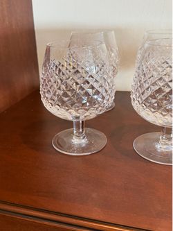 Waterford Crystal Vintage Alana ballon brandy glasses