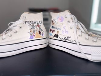 Converse High top white - Taylor Swift