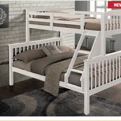Twin Over Full Bunk Beds (FREE DELIVERY)