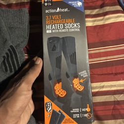 “Action Heat” remote control, heated socks
