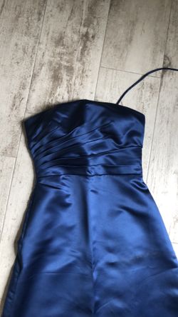 Gorgeous blue floor length dress