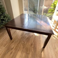 Beautiful square solid wood table 