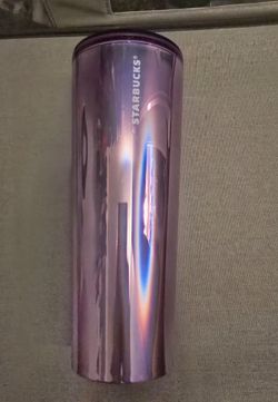 Starbucks Purple Chrome Stainless Steel Tumbler