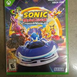 Sonic Racing Cross Worlds For Xbox Series X/One In Very Good Condition, Tested, Working.