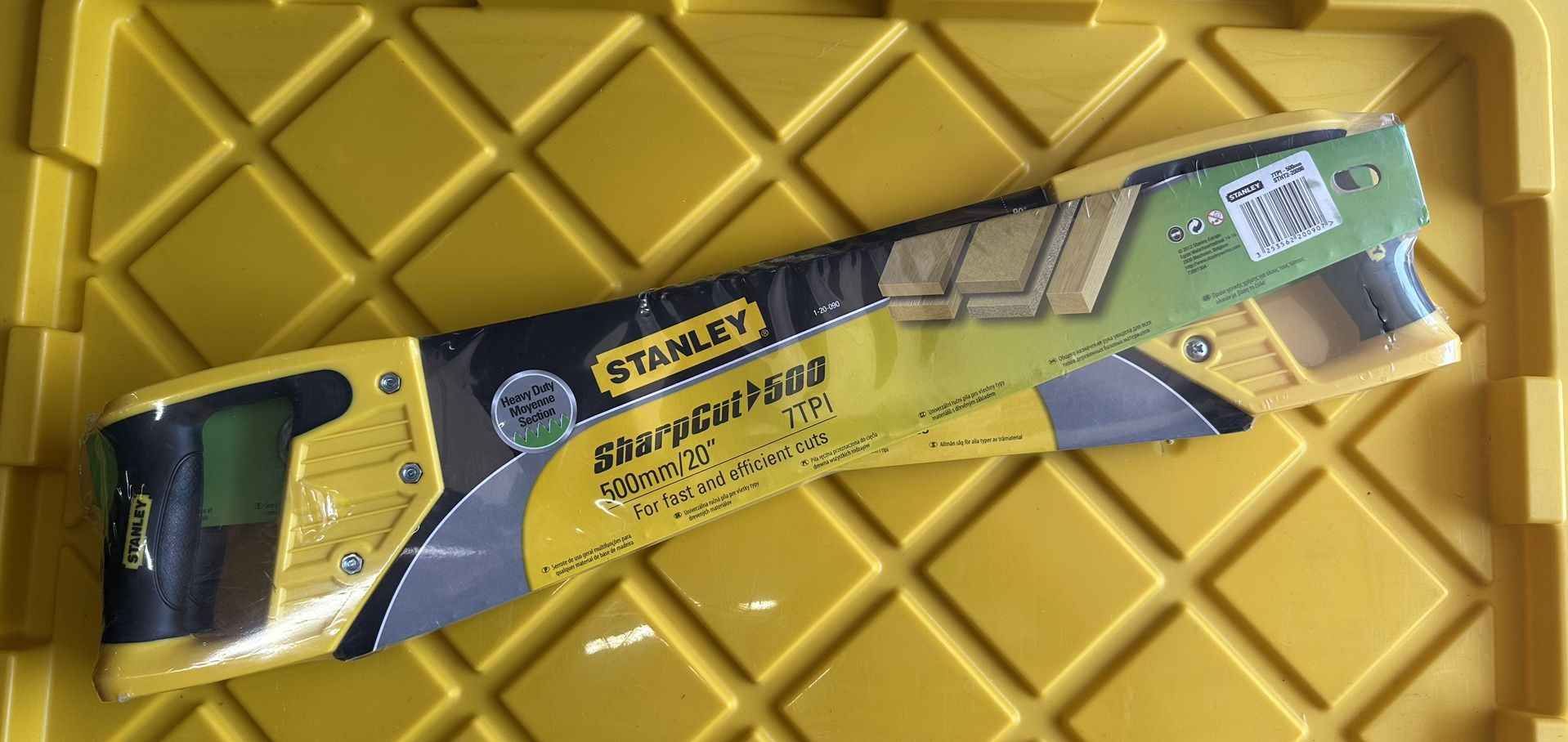 Brand New 3pc Stanley Saw Set 