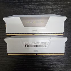 CORSAIR Vengeance RGB DDR5 RAM 64GB (2x32GB) 6000MHz CL30-36-36-76 1.4V AMD Expo & Intel XMP