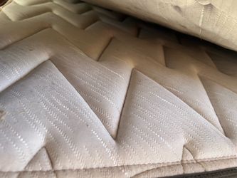 Twin Bed Mattress Wooden Frame Box Spring