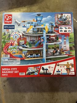 Hape Mega City Railway Set