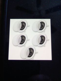 Acoustic Audio 8-inch In- Ceiling Speakers - Set of 5