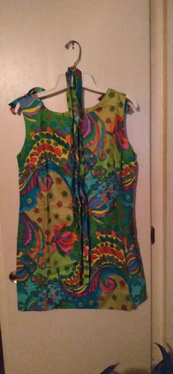 1960 s retro dress made in japan