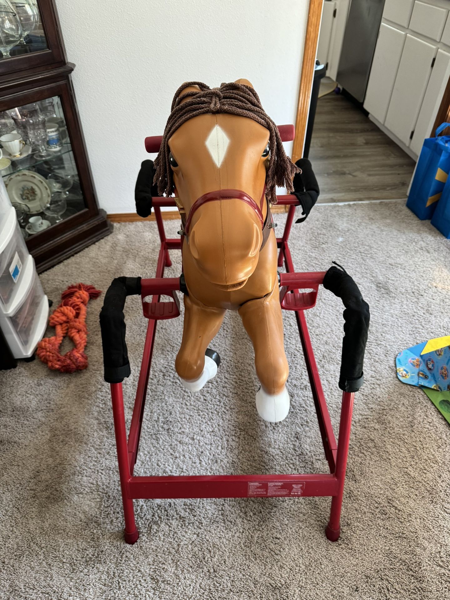 Vintage Radio Flyer Rocking Horse