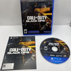 Call Of Duty: Black Ops 6 - Sony PlayStation 4 CIB TESTED CODBO6