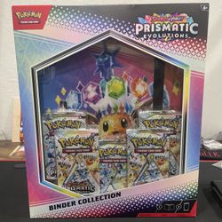 Pokemon prismatic binder collection $60 FIRM