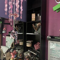 2 Book/accessory Shelves 